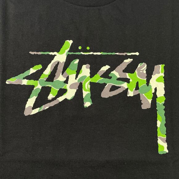 BAPE x Stussy 30th Anniversary 2010 ABC Camo Tee Size M - Picture 5 of 9